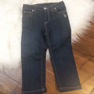 US. POLO AASN. 3T Girls Blue Jeans NWOT